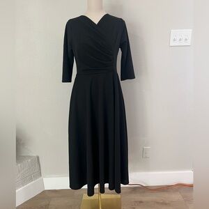 Elegant Black Women's Dress